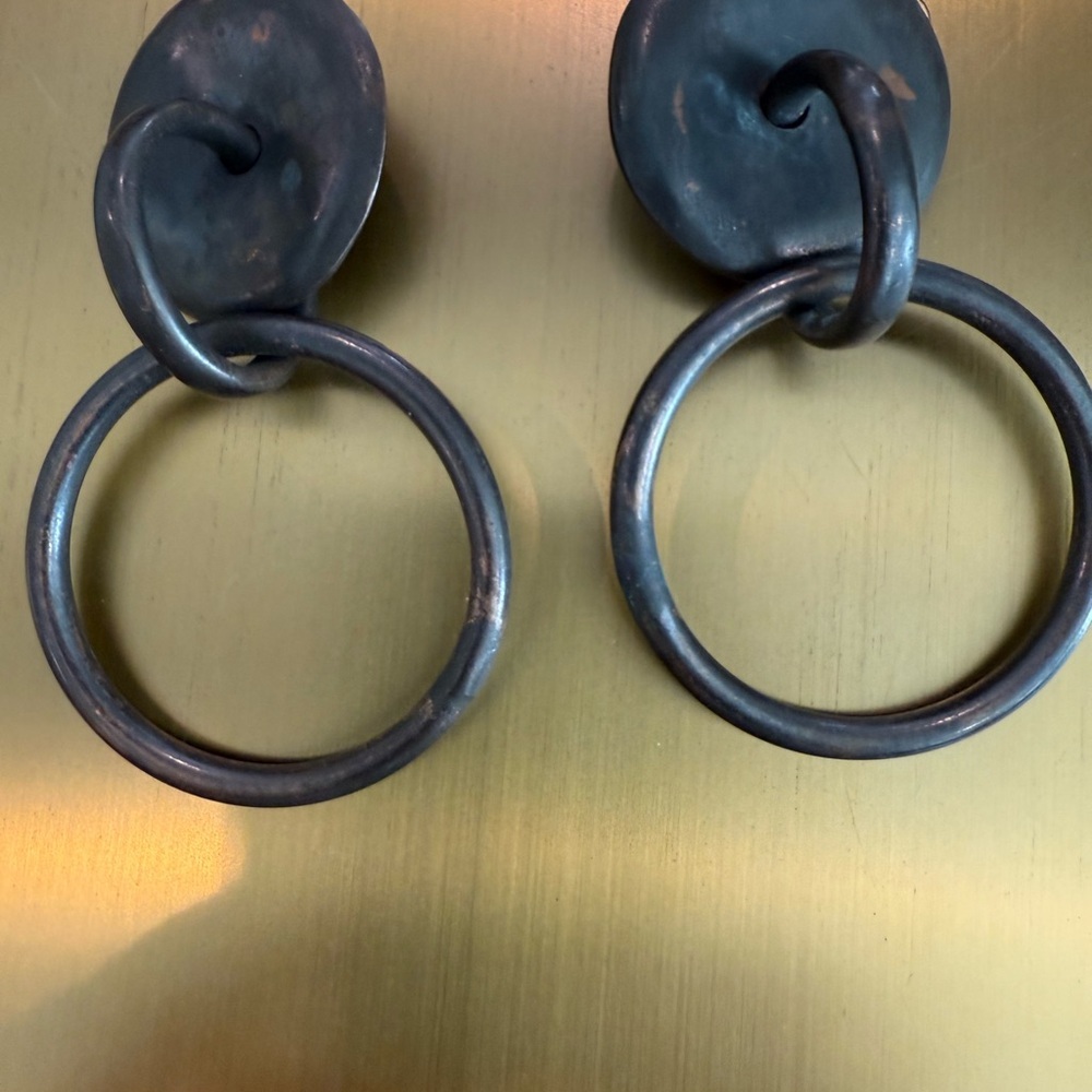 VINTAGE MONIES STATEMENT EARRINGS - Picture 4 of 15